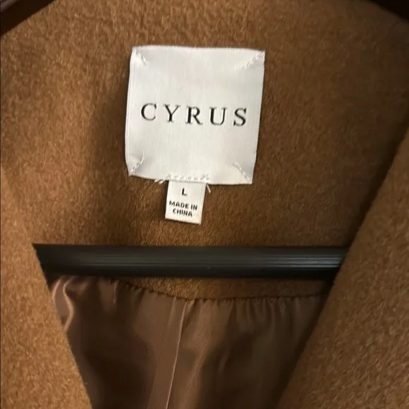 Elegant Brown Women's Coat - Picture 7 of 11